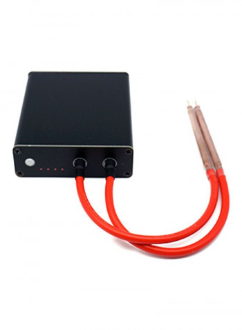 Mini Spot Welding Machine With Micro USB Interface Black/Red 15x5x10cm