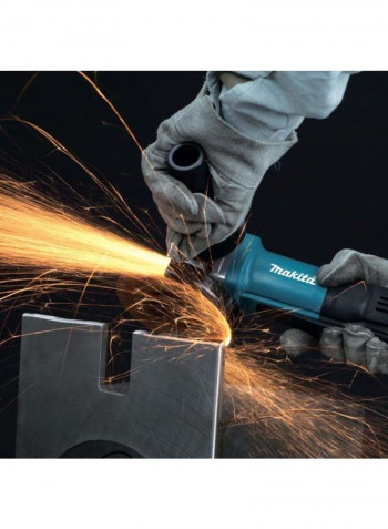 Angle Grinder Turquoise/Black/Silver 258x129x106millimeter