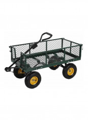 Garden Cart Trolley Wagon Green/Black/Yellow 300kg
