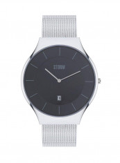Men's Round Stainless Steel Wrist Watch ST-47320/BK