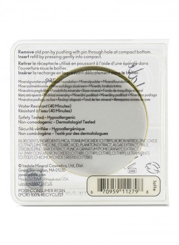 PurePressed Base Mineral Foundation Refill SPF 20 PA++ Latte