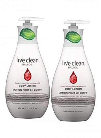 2-Piece Bali Oil Nourishing Body Lotion 17ounce
