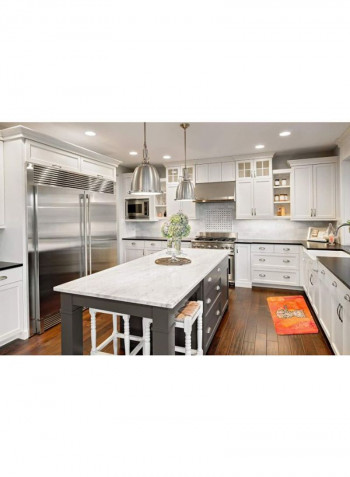 Leopard Kitchen Mat Multicolour 11 x 14inch