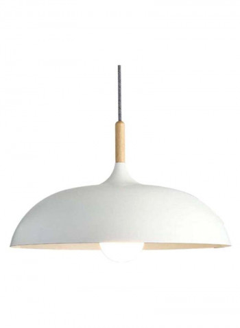 Modern Nordic Wrought Chandelier White 14 x 36cm
