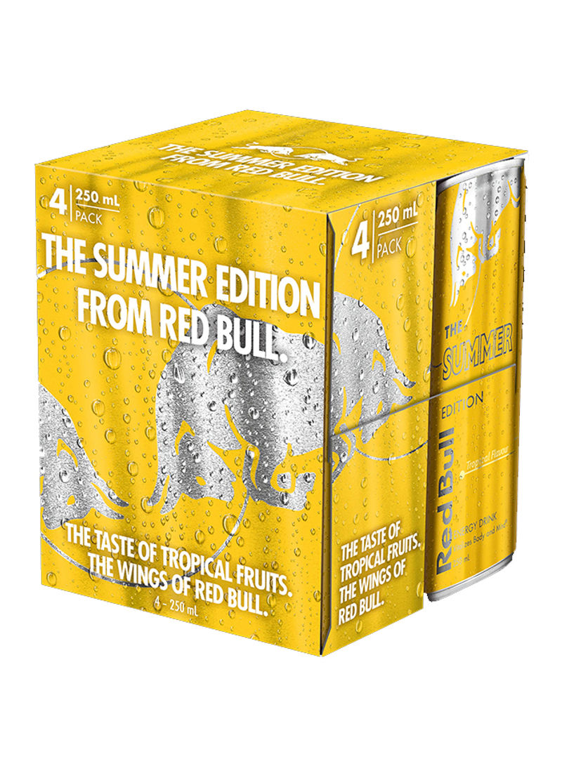 Red Bull Energy Drink Yellow Edition 250ml Pack of 24