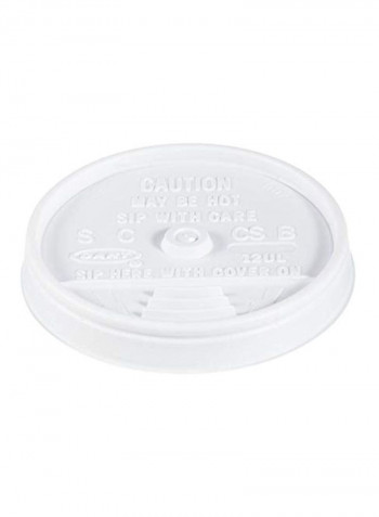 Replacement Cup Lid White 18.6X7.5X17.7inch