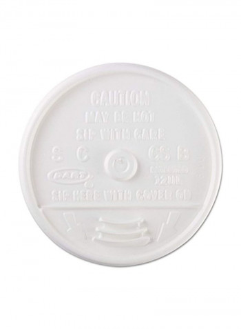 Replacement Cup Lid White 18.6X7.5X17.7inch