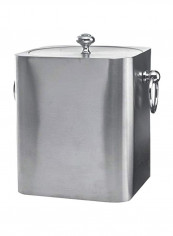 Stainless Steel Ice Bucket Silver 3L