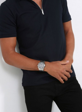 Men's Stainless Steel Analog Watch 25106-M