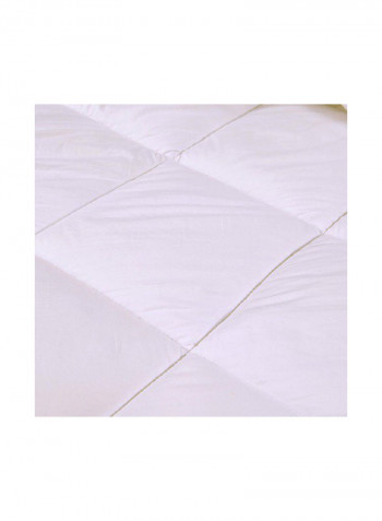 Soft Cotton Comforter Sheet Cotton White 220x240cm
