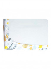 2-Piece Protective Cover Bed Sheet For Crib