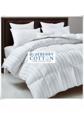 3-Piece King Size Premium Down Alternative Duvet Insert with Pillow Cotton White 240 x 260cm