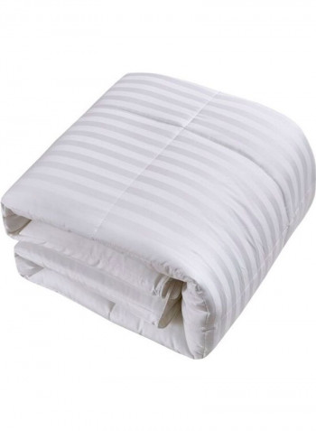 3-Piece King Size Premium Quality Duvet Insert with Pillow Cotton White 240 x 260cm