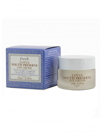 Lotus Youth Preserve Eye Cream 15ml