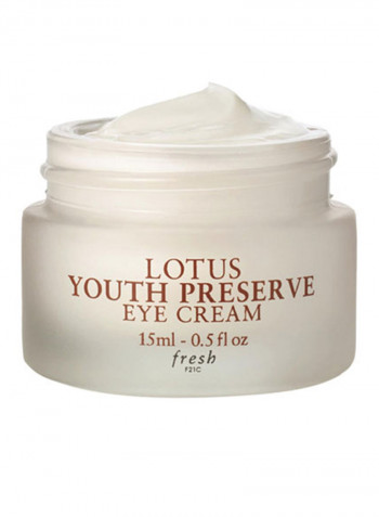 Lotus Youth Preserve Eye Cream 15ml
