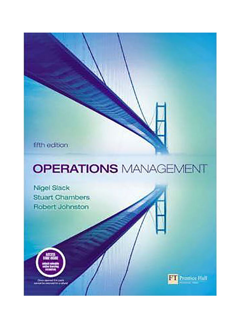 Operations Management With Companion Website With Gradetracker Student Access Card Paperback 5th edition