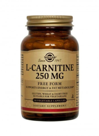 L-Carnitine - 90 Vegetable Capsules