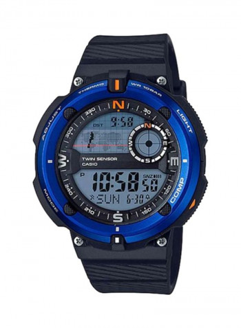 Men's Water Resistant Digital Watch- Sgw-600H-2Adr