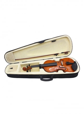 Natural Acoustic EQ Violin With Hard Case