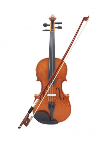 Natural Acoustic EQ Violin With Hard Case