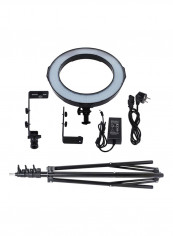 Dimmable Ring Video Light Black
