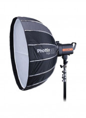 Raja Quick Folding Soft Box 65centimeter Black/Silver
