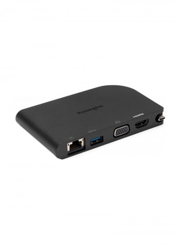 USB Mobile Docking Station Black