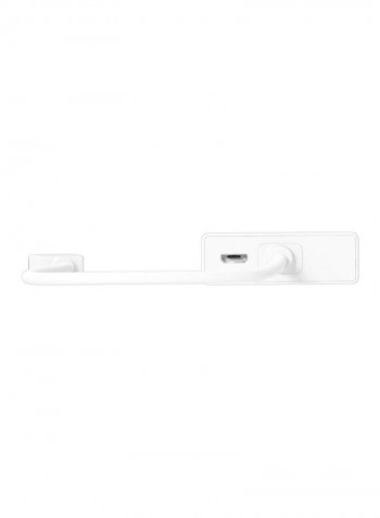 USB 3.0 To VGA/HDMI/Ethernet/USB 3.1 Mini Dock فضي/أبيض