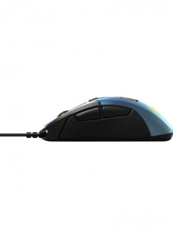 Rival 310 PUBG Edition Gaming Mouse 12.75x7.01x4.19cm Blue/Black/Yellow