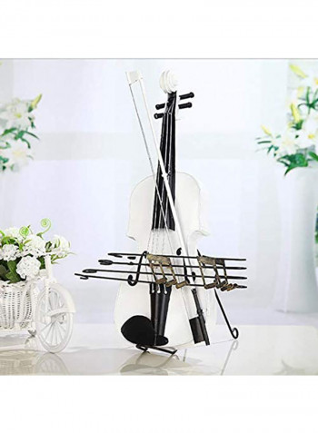 Violin Window Decorations Ornaments Black/White