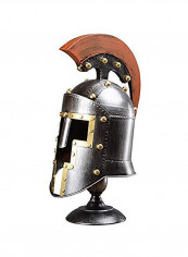 Retro Roman Warrior Decorative Helmet Multicolour