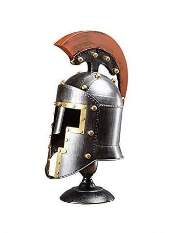 Retro Roman Warrior Decorative Helmet Multicolour