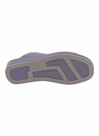 Comfortable Buckle Style Arabic Sandals Blue