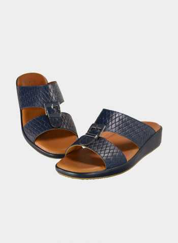 Stylish Slip-On Casual Sandals Ocean Blue