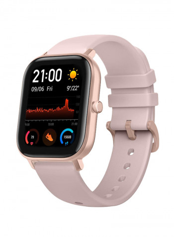 GTS Smart Watch and Activity Tracker With GPS, 14 Days Battery Rose Pink