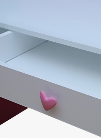 Goodypink Love Study Desk Pink/White