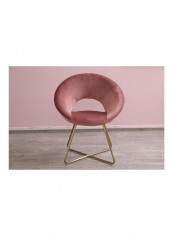 Vitara Stylish Chair Pink/Brown