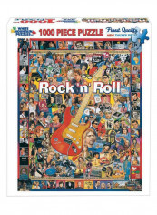 1000-Piece Rock N Roll Puzzle Set 24 X 30inch