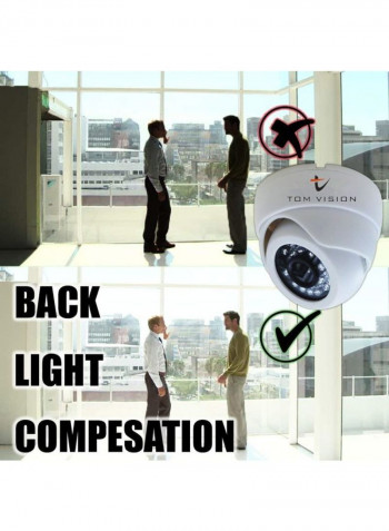 4-Piece FHD Surveillance Camera Set