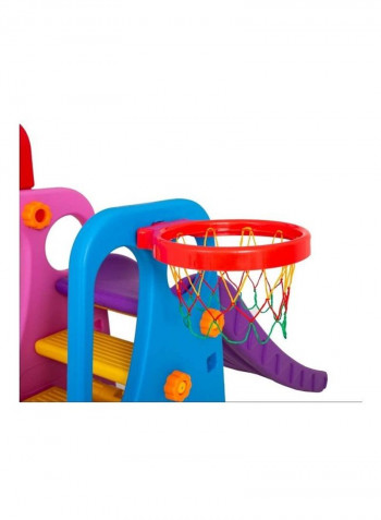 3-In-1 Outdoor Play Structure 160 x 125 x 160cm