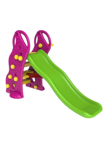 Indoor/Outdoor Slide Plum And Basketball 159x76x100cm