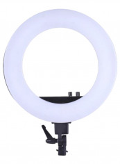 LED Video Ring Fill-In Lamp Photography Lighting 18inch White