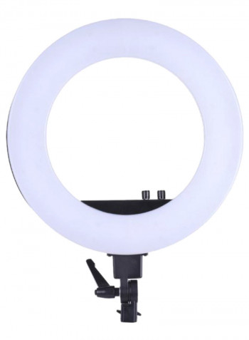 LED Video Ring Fill-In Lamp Photography Lighting 18inch White