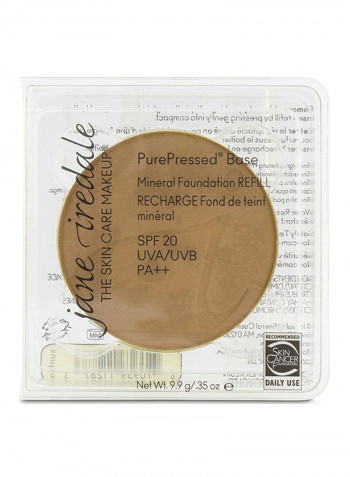 Purepressed Base Mineral Foundation Refill SPF20 PA++ Suntan