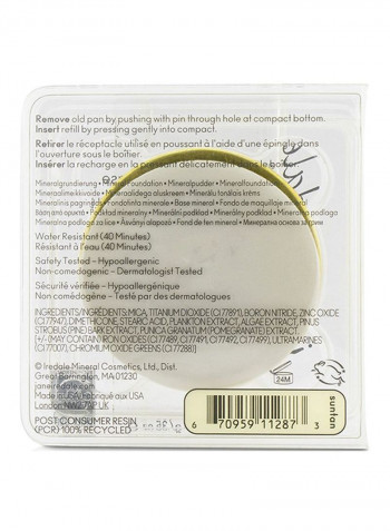 Purepressed Base Mineral Foundation Refill SPF20 PA++ Suntan