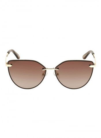 Women's Brown Sunglasses - Lens Size: 58 mm