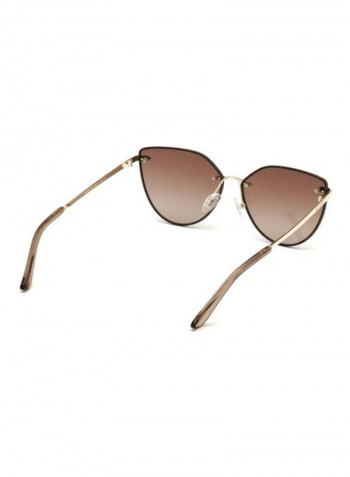 Women's Brown Sunglasses - Lens Size: 58 mm