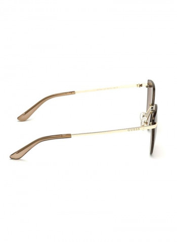 Women's Brown Sunglasses - Lens Size: 58 mm