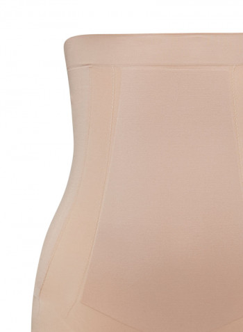 High waist Brief Nude