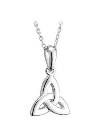 925 Sterling Silver Knot Necklace With Gift Box